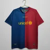 Retro Barcelona Soccer koszulka 96 97 03 04 05 06 07 08 09 10 11 14 15 Ronaldo Xavi Ronaldinho Rivaldo Guardiola Puyol Iniesta Finały Maillot de Foot 1899 David Villa