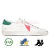 Mocassini piatti in pelle da uomo bassi di lusso da donna Designer Scarpe casual Surperstar all'ingrosso Never Stop Oreaming Star Platform Scarpe da ginnastica dorate Do-old Dirty Sneakers