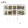 Fishhooks hyaena 350pcs 79580高炭素鋼釣りフック