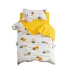 3 pezzi principessa cotone culla biancheria da letto kit cartone animato set biancheria da letto per bambini include federa lenzuolo copripiumino senza imbottitura 240220