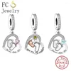 Pietre preziose sciolte FC Gioielli Fit Bracciale con ciondolo originale Argento 925 Prezioso Baby Girl Boy You Are My Sunshine Bead per realizzare la mamma