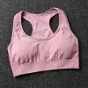 Tenue vitale Sports sans couture soutien-gorge moyen support moyen coulant racerback yoga soutien-givre type brassiere sport woman fitness soutien