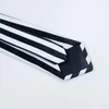 Bow Ties Anime Japanese Black White Striped Neck Tie Cosplay Costume Neckwear Accessories H7EF