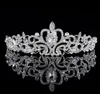 NOWOŚĆ TEJ TEGO Blask Kryształów Ślubne Korony ślubne Kryształ Tiara Korona Opaski do włosów Akcesoria Party Wedding Tiara3765019