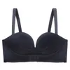 BRAS 32-38ABC Sous-vêtements sans bretelles Femme Petite poitrine Push-up Antidérapant Beauté Dos Réglable Sans Anneaux En Acier Soutien-Gorge