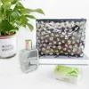 Cosmetic Bags Transparent Bag Daisy PVC Clear Makeup Beauty Women's Small Toilet
