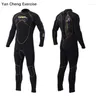 Dames Zwemkleding Heren Verdikt en thermisch Duikpak 5mm wetsuit Warm houden Voor Snorkelen Surfen Zwemmen Winter Eendelig neopreen