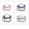 Bolsas de cosméticos de PVC transparente para mujer, bolsa de maquillaje de viaje impermeable, organizador de artículos de tocador con cremallera transparente, caja de almacenamiento de belleza y lavado