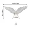 Wall Stickers Angel Art Sculpture Decoration 3d Statue For Living Room Bedroom Home Decor Garden Artwork Wings