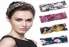 Damen Sport Yoga Haarband 15 Farben Floral Cross Breite Seite Haarbänder Große Mädchen Teenager Mädchen Böhmische Strand Kopfbedeckung Frauen Headba2914033