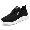 Gai Running Shoe Shoes Women's Running Shoes Men Flat Black و Whit6614 A111