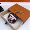 Keychains Designer Keychains Animal Classic Keychain Pendentif Bag Wallet Brown Flower Mini Keychainf4ne# 240303