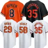 Custom Baltimore''Orioles''Men women Youth 64 Dean Kremer 3 Mateo 6 Mountcastle 31 Mullins 30 Rodriguez 35 Rutschman 25 Santander 23 Vavra Baseball Jerseys