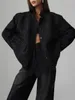 BornLadies Loose tweed paljettjacka Kvinnor Fashion Coat Trend mångsidig varma eleganta eleganta kvinnliga rockar Stylish Woman kläder 240226