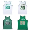 Stitched Basketball Jersey Ray Allen 2007-08 Mesh Hardwoods Classic Retro Jersey Men Women Youth S-6XL
