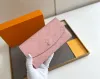 classics Luxury designer laser hollowed out wallet IRIS long purse women clutch bag card holder with original box dust bag M60145