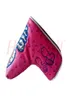 1 STKS Nieuwe Custom roze Duim Blade Headcover Golf Putter Head Cover7044886