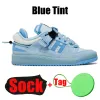 2024 Klassieke Bad Rabbit basketbalschoenen Hardloopschoenen 84 heren en dames blauw dons Crème paaseieren heren en dames tainers sneakers voor hardlopers