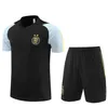 2023 2024 Homens Crianças Argélia Tracksuit MAHREZ Mangas Curtas Camisas de Futebol 23 24 Algerie BOUNEDJAH Survetement Foot FEGHOUL Sportswear Football Training Suit Kits