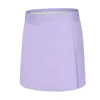 ALO YOGA Summer Nuova Gonnica da tennis Accucciatura Accudi rapida asciugatura a doppia strato traspirato Anti Glera Women Sports Skirt