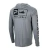 Pelagic Jersey Fishing Clothing Summer Crewneck Tops Print Camisa de pesca rybołówstwo długie rękaw