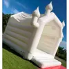 Château gonflable gonflable princesse rose en PVC, Moonwalks, videur sautant, maison de rebond blanche pour mariage, jeu pour enfants