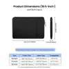 CDISPLAY LAPTOP BAG 18 17 156 Inch Notebook Sleeve Case for MacBook Pro 16 14 13 Portable Monitor ThinkPad Dell Computer 240223