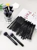 MAANGE 30PCS Make-up Kwasten Set Professionele Cosmetische Foundation Concealer Brush Blending Blush Contour Oogschaduw Beauty Tools 240301