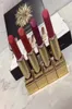 4pcs Matte Christmas Fireworks Mini Lipstick set Box Firework Lip stick 4 Colors Nude Red sticks Lips Makeup Kit Gift Bag3175836