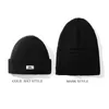 New Style Man Caps Winter Caps مزدوجة Beanibe Beanisted Fashion Outdoor Women Hats Dark Hats