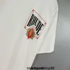 Rhode High Street Fashion Brand Rhude Nieuwe Speelkaart Letter Print Zomer Loszittende Heren en Dames Paar T-shirt met korte mouwen