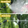 Sprutor Garden Watering Spray Gun USB Automatisk elektrisk sprut munstycke Sprinkler Garden Plant Mister Watering Spray Irrigation Tool