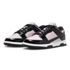 Designer Running Shoes para Homens Mulheres Panda Branco Preto Cinza Nevoeiro Lows Sneakers Médio Olive Rose Whisper Triple Pink Active Fuchsia GAI Womens Trainer