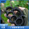 Trendy 100% Paperweight Fashion Punching Knuckleduster Self Defense Iron Fist Bottle Opener Portable Hard Unique 446379