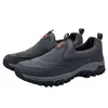 Nuevos zapatos de senderismo transpirables de talla grande, zapatos de senderismo al aire libre, zapatos de moda para hombre, zapatos para caminar, zapatos para correr GAI 005