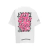 CH kleding Designer Tees Luxe Casual T-shirt 2024 Heart Cro Sex Records Graffiti Limited Sanskriet Korte mouw Prijs Heren Dames T-shirt te koop Chromes XZW4 2024