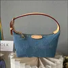 Volledige set denim tas, luxe vintage handtas, heuptas, designer schoudertas, dames draagtassen, canvas handtas, oude bloem, onderarmtas, portemonnee met print, rugzaktasje