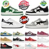 Designer Sta Casual Shoes Low Top Men and Women Grey Blue Camouflage Skateboarding Sport Bapely Sneakers Utomhusskor Vattentät läderstorlek 36-45 med låda