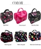 Newest canvas cosmetic bag mini fashion women girl makeup pouch portable travel cosmetic bag with zipper8471237