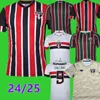 2024 Sao Paulo FC Soccer Jerseys Luciano Pato James 24 25 Rafinha Calleri Lucas Pablo Maia Home Away 3 -я футбольная рубашка 999