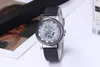 Montres-bracelets de luxe squelette femmes montre or montres dames horloge haute qualité hommes et couple