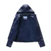 P-ra Design original Veste bombardier en laine à capuche pour femme Tendance de la mode Manteau de sport de haute qualité Veste bomber en cuir chaude à capuche pour femme