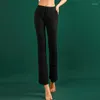 Pantalons pour femmes Dance Bell Bottoms pour femmes Minceur Exercice Fitness Sensation nue Yoga Show Automne et hiver