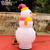 wholesale Conception originale 2.5mH 8ft haute publicité gonflable bonhomme de neige air soufflé personnage de boule de neige de bande dessinée pour la fête de Noël événement décoration jouets sport