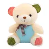 2024 Giocattoli di peluche Teddy Bear Peluche Doll Teddys Bear Ins Orsi colorati Bambole cingolate Natale Children039s Regalo Home Ornament 28cm