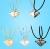 Pendentif Colliers 2pcs Magnétique Flying Heart Pendentifs Couple pour Femmes Hommes Amoureux Amis Pairé Collier Bijoux De Mode