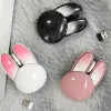 Mäuse 2,4 g kabellose Bluetooth-Maus Mini niedliche Kawaii-Kaninchen-Mäuse USB ergonomische 3D-Büro-Maus für Desktop-Computer und Laptop