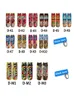 2021 New Year 3D Printed Food Letters Women Men Ankle Socks Crisps Snack Creative Casual Stockings Multicolor Sports Unisex Socks 1247596