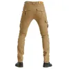 Motorcycle Apparel Volero Riding Pants Four Seasons Casual Protective Jeans Knight Daily Cycling Little Slim Locomotive Trousers Khaki