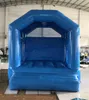 4x4m (13.2x13.2ft) Tents and shelters commerical inflatable castles with better quality pvc tarpaulin mini toddler playground/kids bounce with clear side walls.